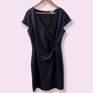 Kenneth Cole Navy Blue/black dress. Size 12